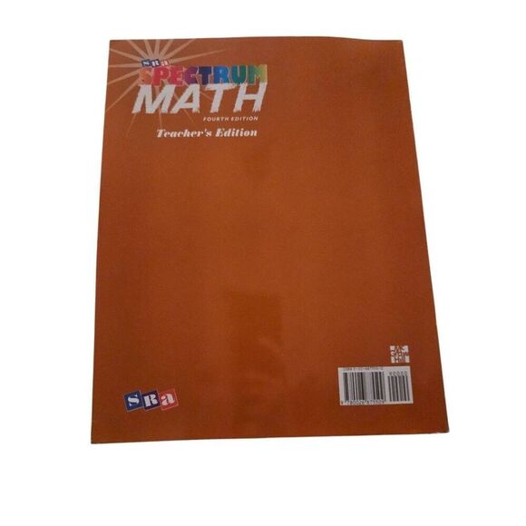 Spectrum math teachers edition fourth edition SRA Mcgraw-hill isbn 0026875500 - Picture 5 of 5